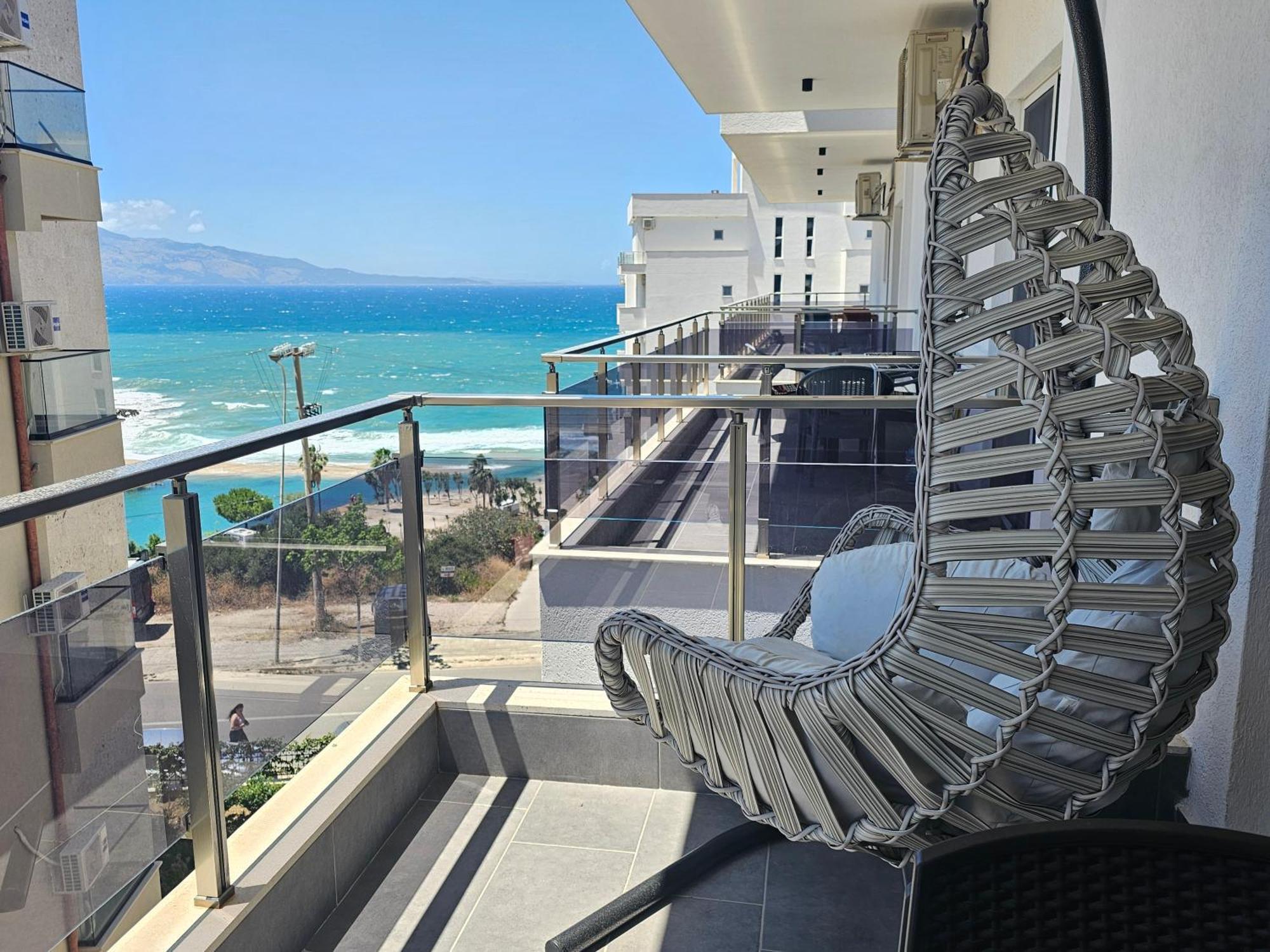 Jusal Sea View Apartment Саранда Екстер'єр фото
